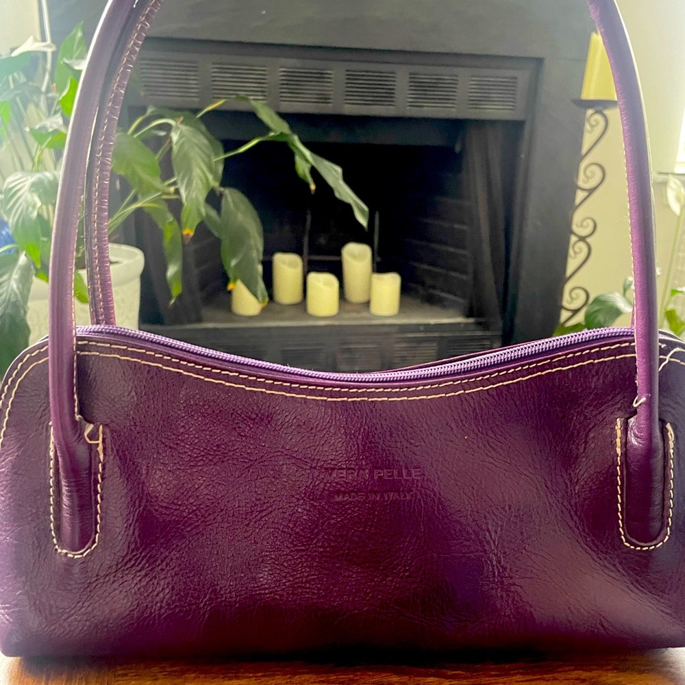 Genuine Leather Italian handbag. Bought in Rome. Hand made.